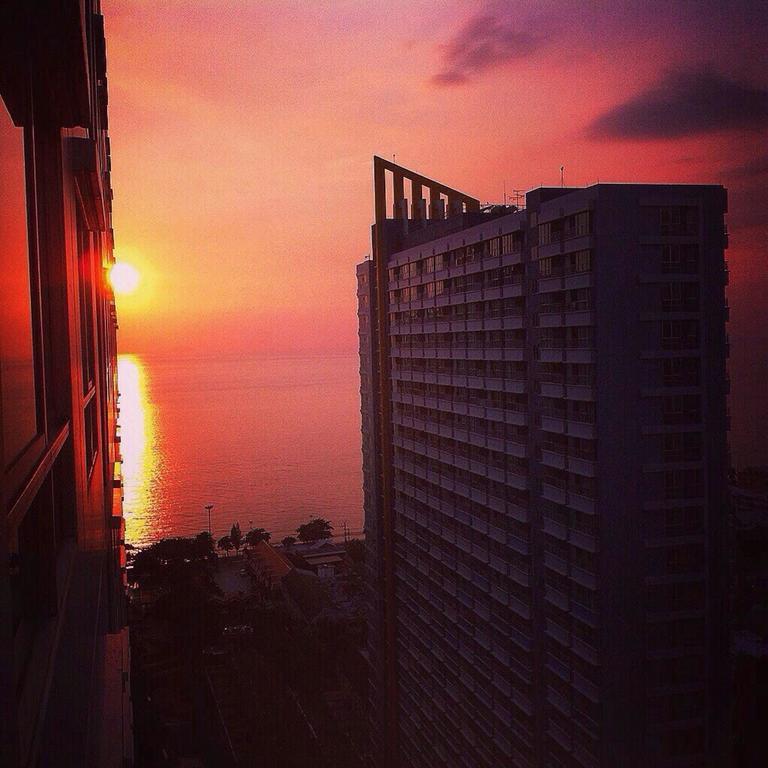 Lumpini Seaview Top Floor Lejlighed Jomtien Beach Værelse billede